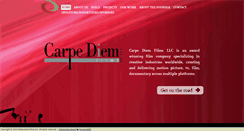 Desktop Screenshot of carpediemfilms.net