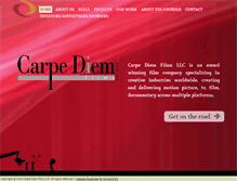 Tablet Screenshot of carpediemfilms.net